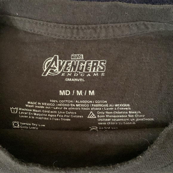 Avengers Endgame black tshirt, Men’s med - Picture 3 of 6